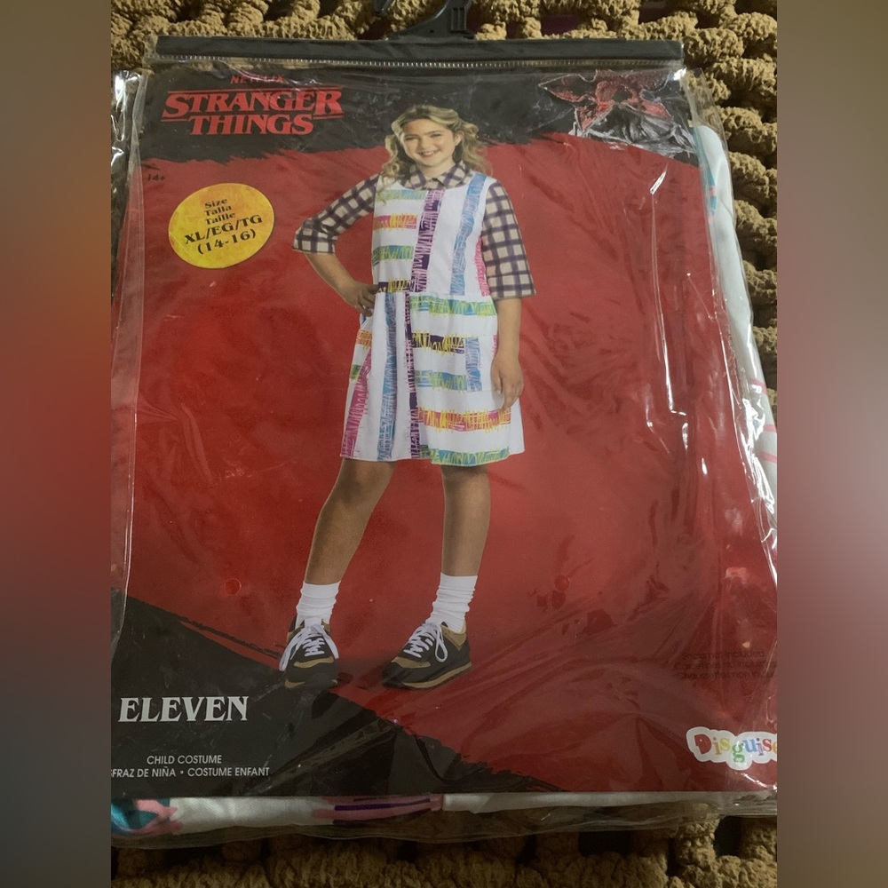 Disguise Stranger Things Eleven Costume - Multicolor
